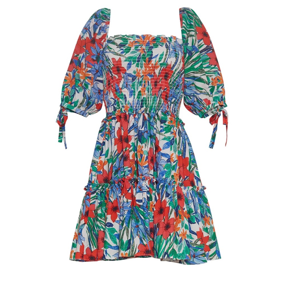 NWT Cara Cara Lenny Dress in Bahamian Garden